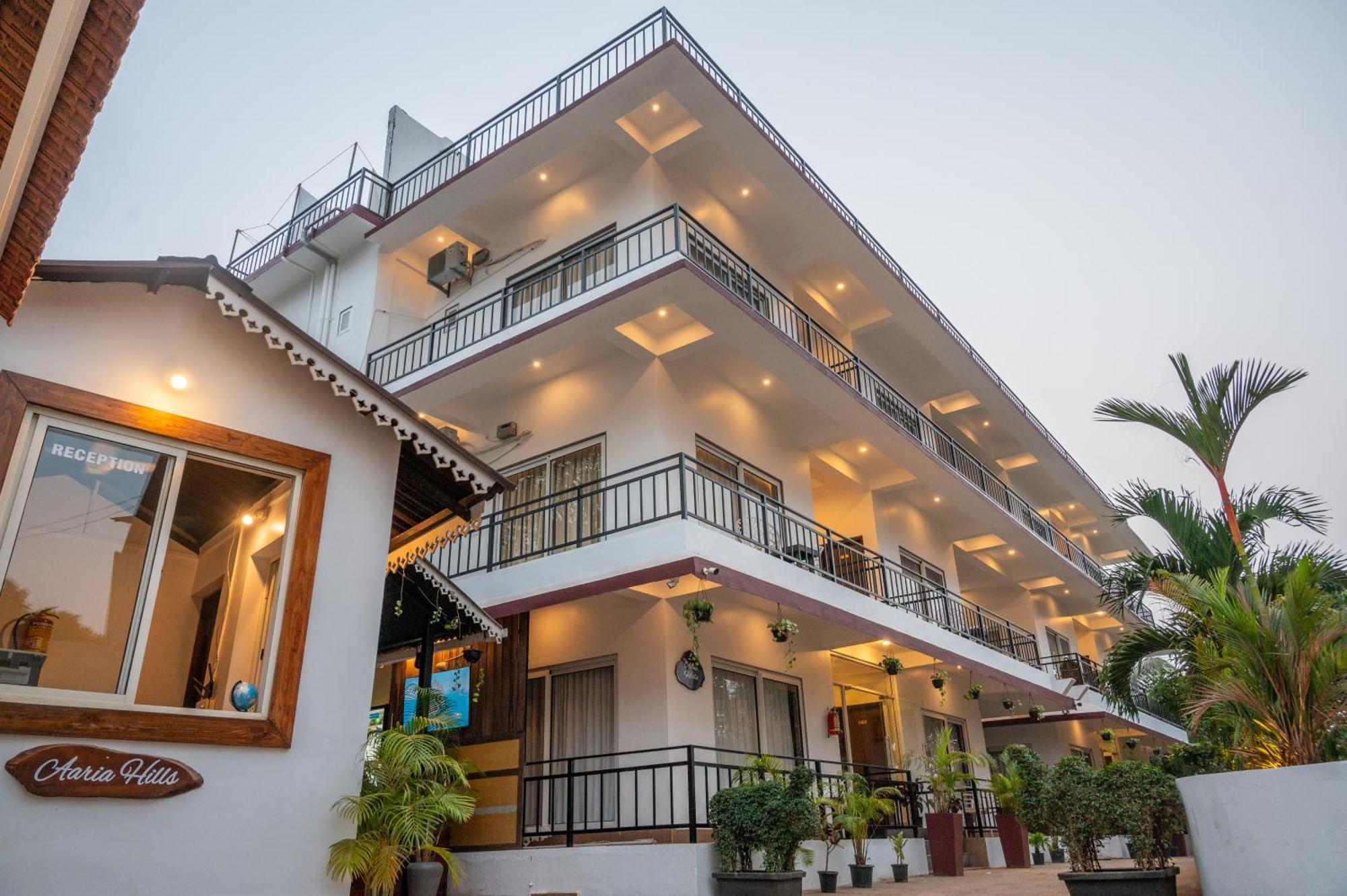 Hotel Aaria Hills Arambol Exteriér fotografie