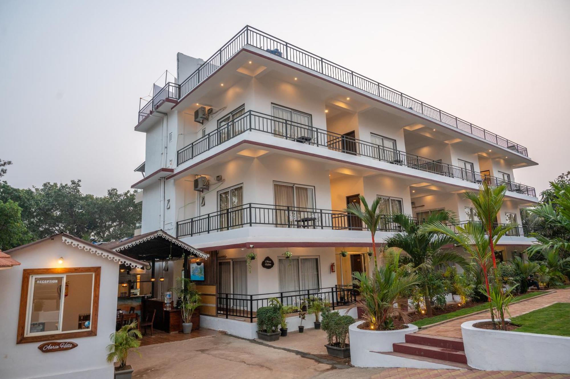 Hotel Aaria Hills Arambol Exteriér fotografie
